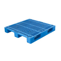 梵雅曼 防潮垫板塑料托盘垫仓板 仓库塑胶叉车托盘 网格川字100*100*15cm