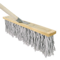 贾思德 棉线拖把 老式墩布吸水拖地墩布工厂车间物业用大号尘推排拖 80厘米