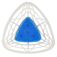 XMSJ小便池除臭三角块男士厕所尿斗香片防溅垫过滤网小便斗三角芳香块 1块 (10块起发)