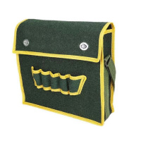 XMSJ 工具包帆布电工工具包五金多功能便携单肩工具包35*45*10cm