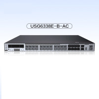 华为企业级AI防火墙USG6338E-B-AC 6*GE RJ45+8*GE Combo+2*10GE SFP