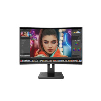 飞利浦325S1CAE显示屏31.5英寸液晶VA屏1500R曲率 2K高清分辨率144Hz显示器支持升降内置音箱HFXZ