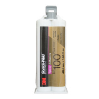 3M 结构胶 透明韧性双组份强力AB胶 通用型 塑料金属玻璃亚克力 DP100 Plus[48.5ml/支]