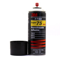3M Super75不干胶 培训拼图海报墙纸美工设计可反复粘结喷胶 280g