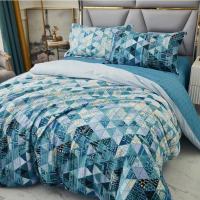 恒源祥全棉磨毛四件套(守白石库门)1.8米大床适用