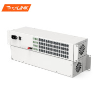 netLINK 电话光端机64路 PCM电话语音光端机 电话转光纤延长器 FC接口 一对 HTB-64P