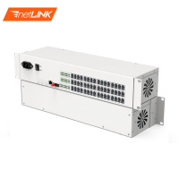 netLINK电话光端机48路 PCM电话语音光端机 电话转光纤延长器带1路百兆网络 FC接口 一对 HTB-48P1E