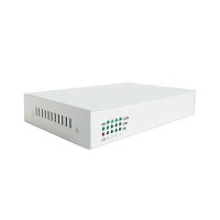 netLINK HTB-1XG4GEV-20KM 纯物理隔离型光纤收发器 4千兆电+1万兆光 单模双纤 1对