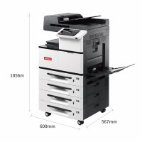 联想(LENOVO) 国产信创A4黑白多功能打印扫描复印一体机打印机 GXM300DNA HFXZ