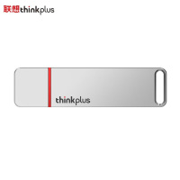 联想 thinkplus 移动固态优盘USB3.2千兆高速传输金属商务U盘便携电脑办公优盘 TU100 Pro 1T银色