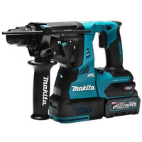 牧田(MAKITA)HR003GD201无刷锂电池四坑柄电锤冲击钻锤钻40V 2.5Ah两电一充