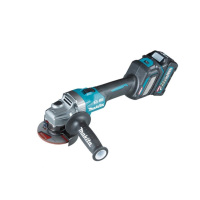 牧田(MAKITA)GA021GD201充电式角向磨光机4寸100mm打磨手磨机40V2.5AH两电一充