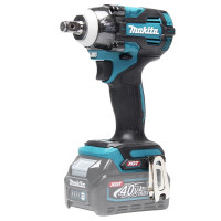 牧田(MAKITA)TW004GD201 电动扳手充电式冲击扳手风扳风炮机锂电池40V无刷 1/2英寸2.5AH两电一充