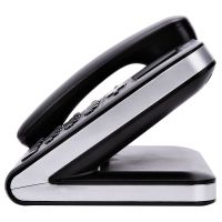 得力(deli)790电话机座机 固定电话 办公家用 30°倾角 温度显示 黑色