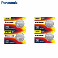 Panasonic松下 CR2477 进口纽扣电池电子3V适用电饭煲锅电子钟对讲机定位卡仪器仪表 4粒装