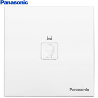 松下(Panasonic)插座面板 电脑墙壁插座86型 悦宸系列 WMWM411白色