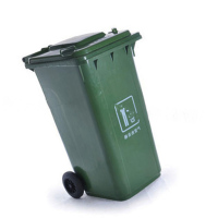 SS/苏识 耳盖垃圾桶 2B034 570mm×720mm×1.1m 240L 绿色 个