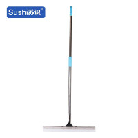 苏识XJZ068地刮刮水拖把刮地板刮水器硅胶 不锈钢杆55CM地刮 2把/包
