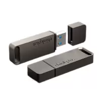 联想 ThinkPad thinkplusUSB3.1高速传输U盘移动闪存优盘金属电脑TU100金属优盘[灰色]128G