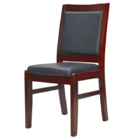 潮门圣地无扶手实木办公椅靠背座椅 0.92*0.48m