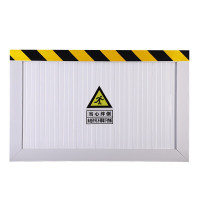 鸣固 铝合金挡鼠板 防鼠板 库房食堂配电室挡板 配电室仓库车库学校食堂门挡 175*50cm(单位:个)
