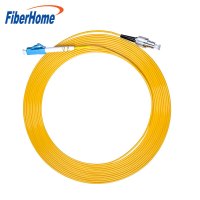 FiberHome烽火 单模双芯光纤跳线 LC-FC-10M 电信级光纤连接线 光缆跳线 LC-FC光纤跳线10米