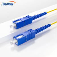 FiberHome烽火 单模双芯光纤跳线 SC-SC-3M 电信级光纤连接线 光缆跳线 SC-SC光纤跳线3米