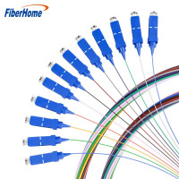 FiberHome烽火 FH-SC12 电信级光纤跳线尾纤ODF单元体光纤机架网线配线 SC单模12芯束状尾纤