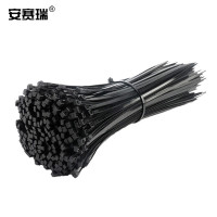 安赛瑞 尼龙扎带(100根装)8.8×1200mm 黑色 绑扎带 标牌扎带10170