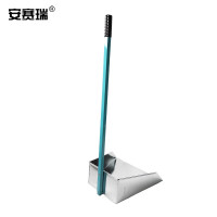 安赛瑞 商用白铁皮簸箕 幼儿园学校打扫卫生簸箕 工厂单位专用簸箕 铁皮垃圾铲(10把装)12878