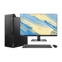 联想(lenovo)启天M455 台式机电脑 i7-12700/16G/1T+256/2G独显/23.8英寸