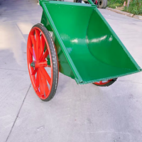 册宣 翻斗车劳动工地小推车两轮手推搬运车CX-STC03