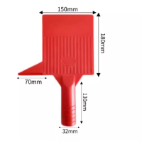 册宣 卸料铲 铲头+不锈钢柄 总长2米