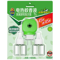 超威 电蚊香液+直插加热器(特惠装) 组合装 40mL×2+1器 艾草清香型 1 盒