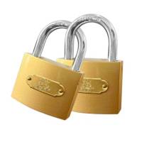 三宇 仿铜挂锁 单开锁大门锁寝室大门仓库柜子锁门锁50mm(单位:把)