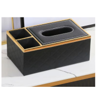 益美洁 YMJ-332纸巾盒抽纸盒 客厅上档次桌面遥控器收纳盒酒店宾馆抽纸盒