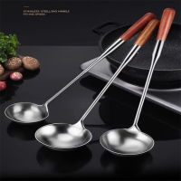 家佳恒美不锈钢炒菜水勺加长厨房水瓢水舀子长柄勺通用(单位:个)
