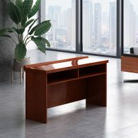 臻远ZY-TZ-03 班台/班桌条桌培训桌会议桌听讲桌油漆贴木皮家具1.2m红胡桃色1200*400*760mm(张)