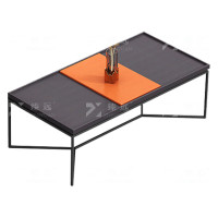 臻远ZYJJ-80204简约办公沙发会客沙发洽谈办公沙发组合 配套长茶几