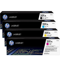 惠普 201A原装硒CF400A401A402A403A四色硒鼓套装适用于设备M252N 252dw 277N