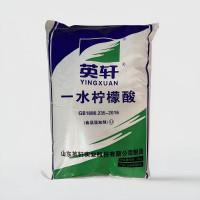 英轩 一水柠檬酸食用食品级除垢剂 25kg 1 袋