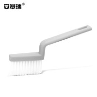 安赛瑞 缝隙刷 细缝V形瓷砖窗槽除垢纱窗槽沟刷 白色 711710