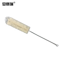 安赛瑞 量筒刷(10根装)实验室清洁刷清洗刷量筒刷子毛刷65×260×570mm 600094