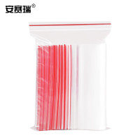 安赛瑞 透明PE自封袋 防水封口塑料袋 (500个装)17×25cm 厚度8丝 36085 包