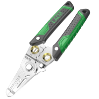 老A LA112006 不锈钢剥线钳7合1电工电子剥皮钳剪线钳压线钳