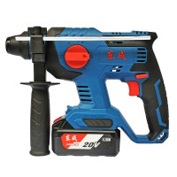 东成锂电冲击钻角磨机组合DCKIT10B充电三功能电锤电钻电镐打磨机套装 DCKIT10B(两电一充)