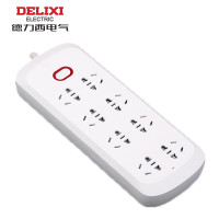 德力西 CDK 双排8个五孔 1平方*2.8M 250VAC CDK2082P8排插