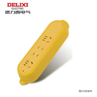 德力西 CDK 无线2个两孔 2个五孔 无线 250VAC CDK522 排插