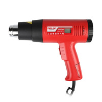 德力西 数显热风枪 2000W 红黑配色 TM 1 个 电热风枪 电动热风枪 热风枪 插电式热风枪