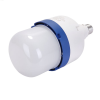 佛山照明 E27 LED柱形灯泡风扇散热大功率节能灯照明80W白光E27螺口 炫风系列 单支装